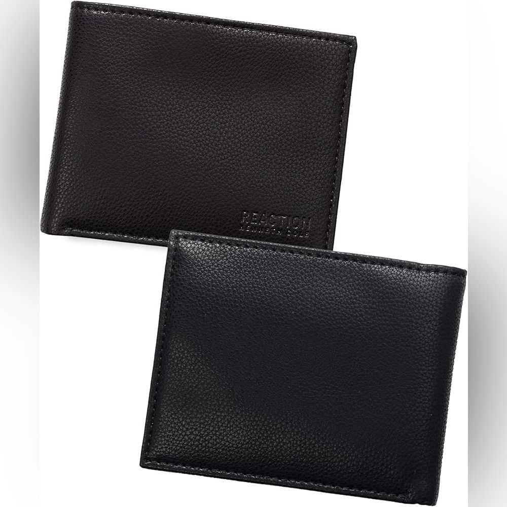 Kenneth Cole Minimalist Slimfold Leather Wallet